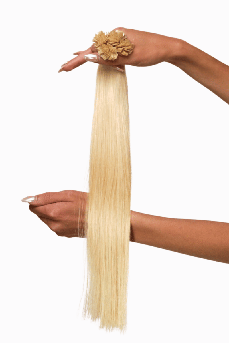 Fusion Tips 18" 50g Beach Blonde (#613) Natural Straight - Locks De Luxe