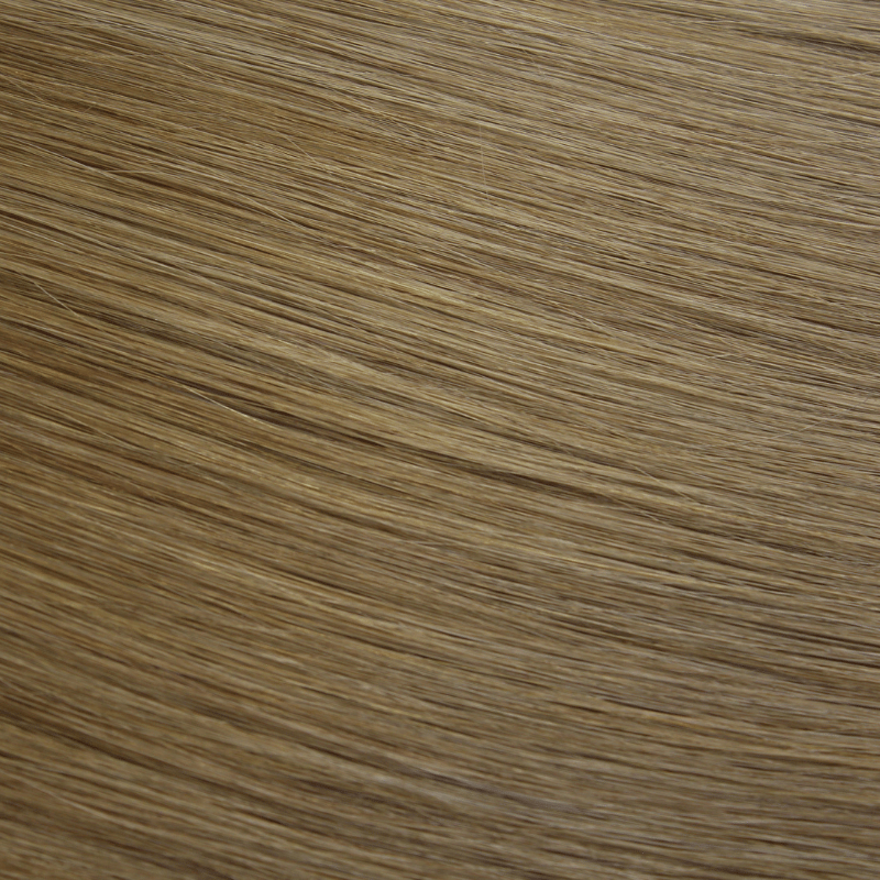 Fusion Tips 18" 50g Light Ash Brown (#6C) Natural Straight - Locks De Luxe
