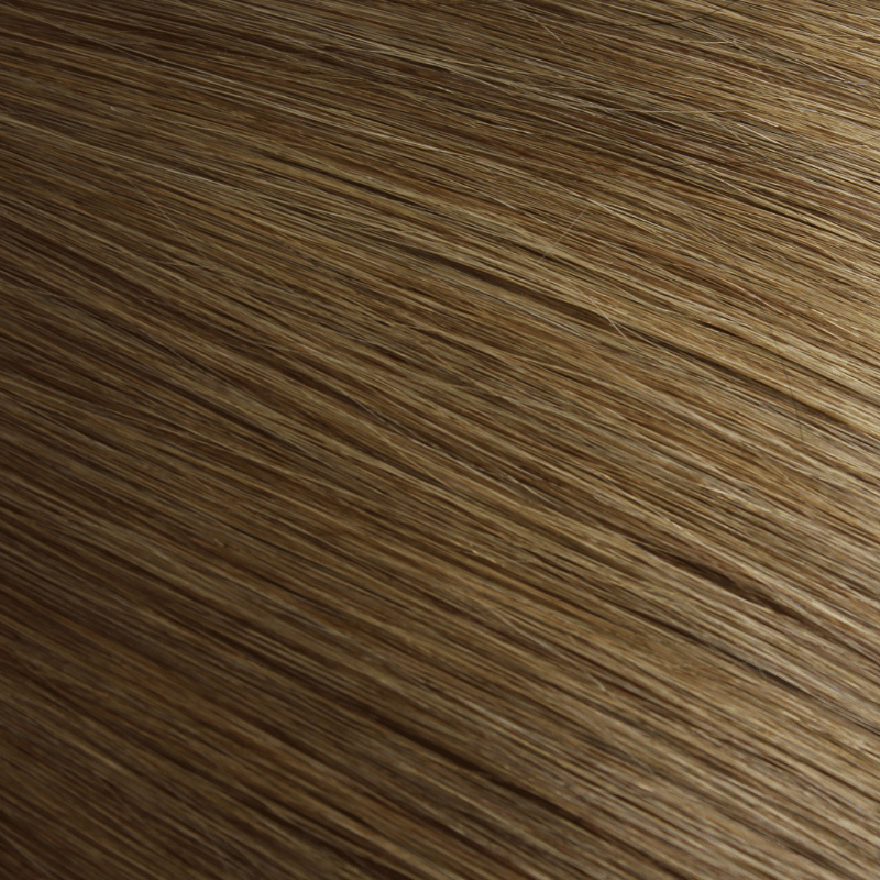 Fusion Tips 18" 50g Smokey Brown (#4C) Natural Straight - Locks De Luxe