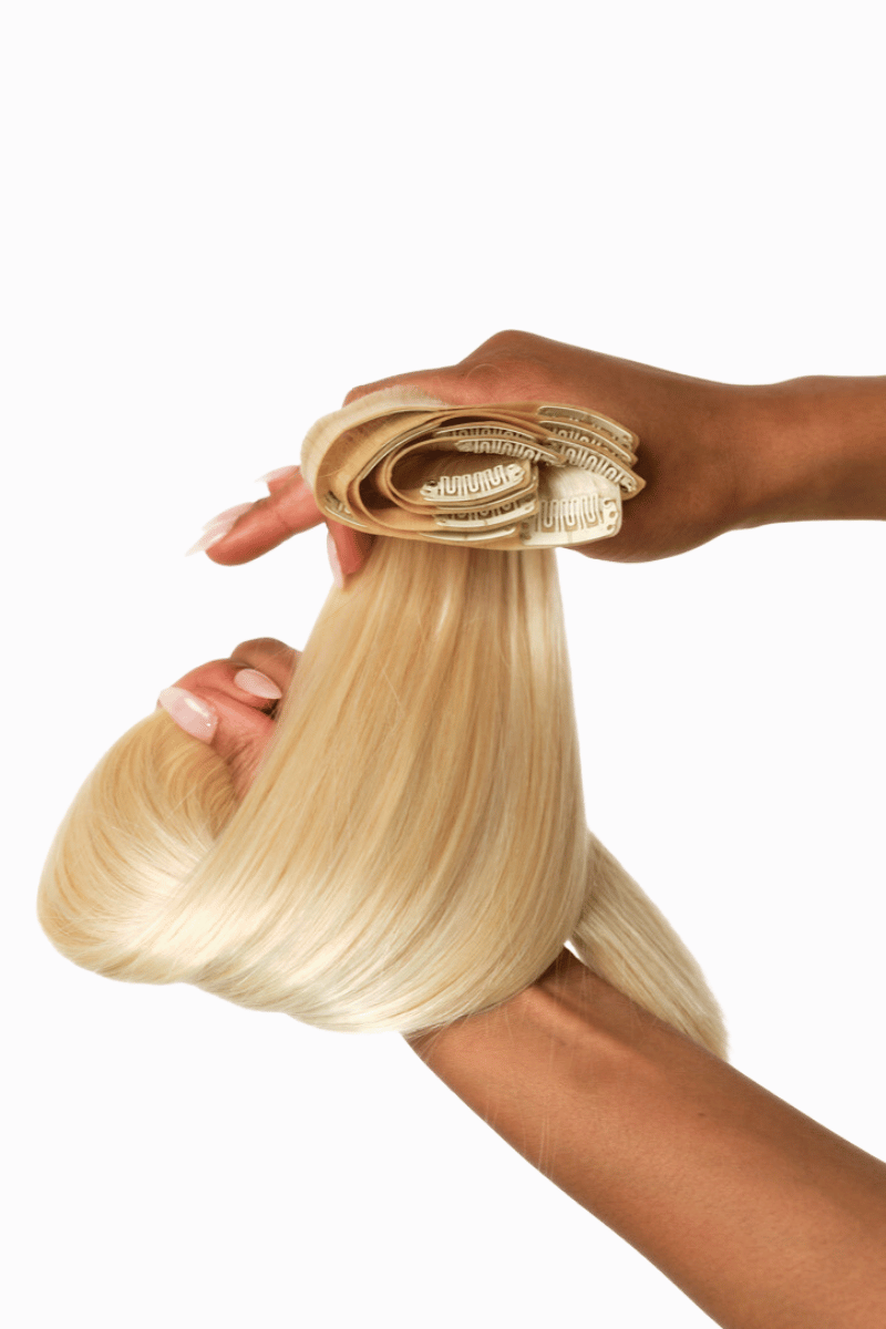 Luxe Clip Ins 20" 160g Beach Blonde (#613) Natural Straight