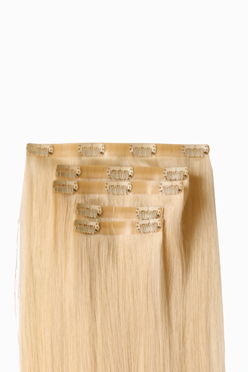 Luxe Clip Ins 20" 160g Beach Blonde (#613) Natural Straight