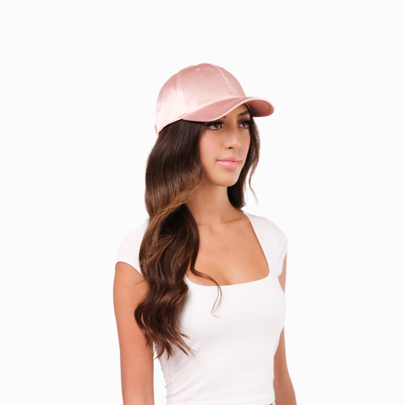 Satin Baseball Hat