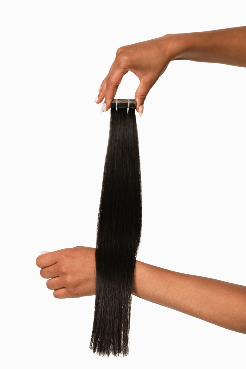 Tape Ins 18" 50g Natural Black (#1B) Natural Straight