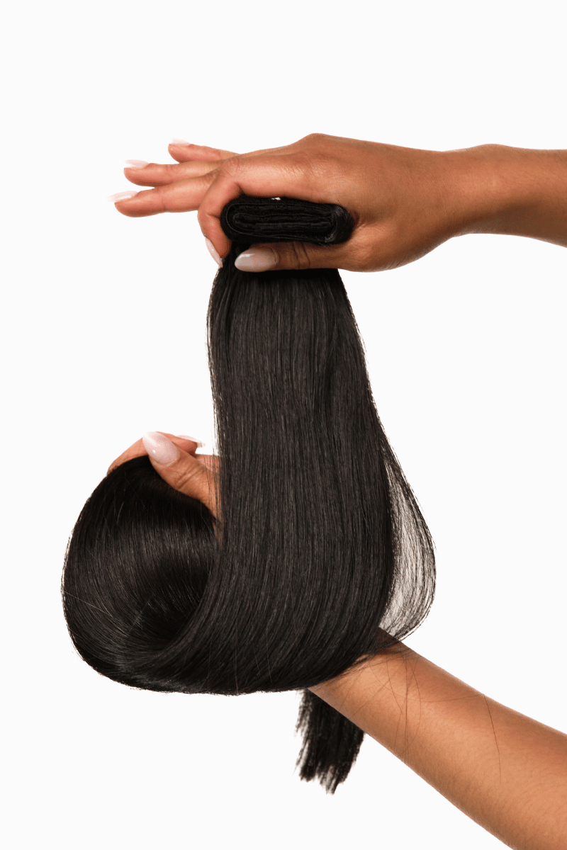 Luxe Ponytail 22" 100g Natural Black (#1B) Natural Straight