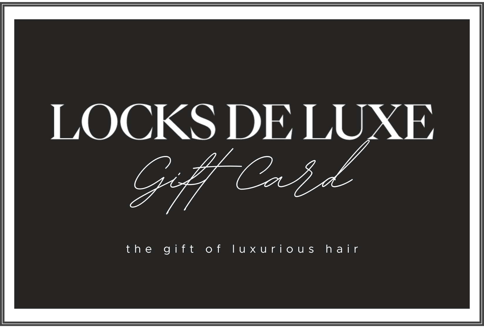 Locks De Luxe Gift Card